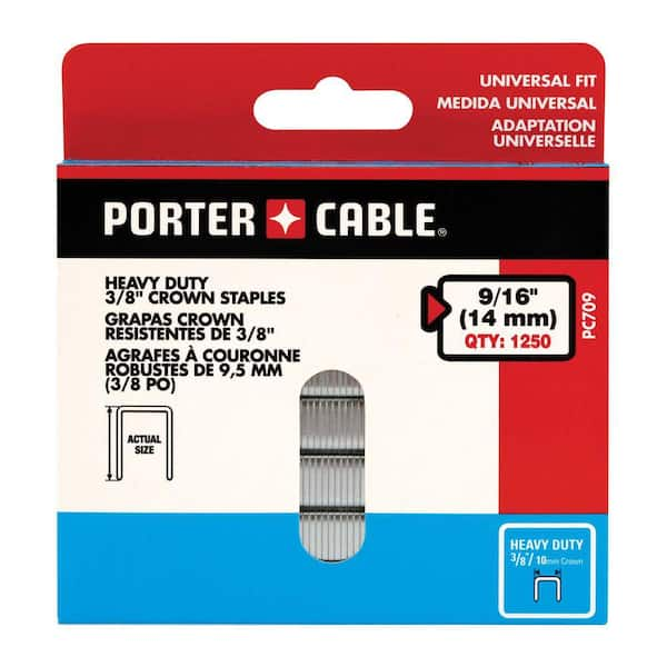 Porter-Cable 3/8 in. x 9/16 in. Glue Collated Crown Staple