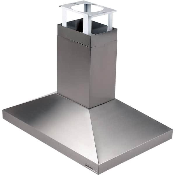 Broan-NuTone Elite 63000 39 in. Island Mount Range Hood with Light in Stainless Steel