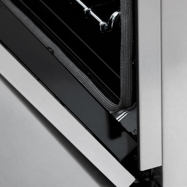 ZLINE Autograph Edition 48 6.0 Cu. ft. Dual Fuel Range in Stainless Steel with Gold Accents