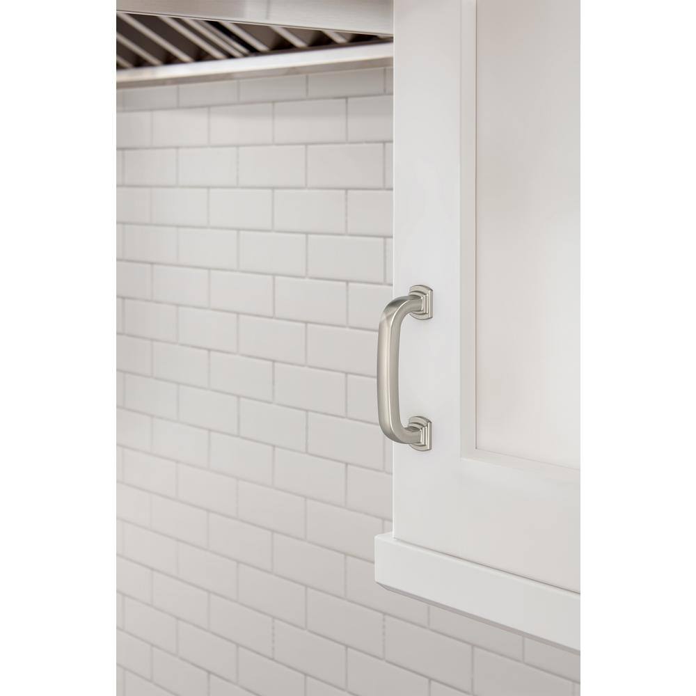 Satin Nickel 3" Modern Cabinet Drawer Pull