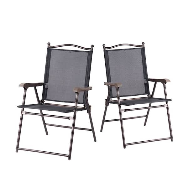 cenadinz Folding Camping Chair, Lightweight and Portable (Set of 2)