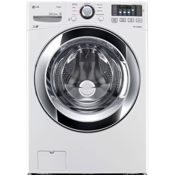 LG 4.3 cu. ft. High-Efficiency Front Load Washer with Steam in White, ENERGY STAR