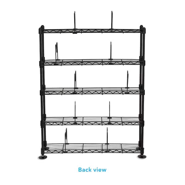 Atlantic 3-Tier Heavy-Gauge Wire Can Rack Storage Organizer for Pantry in  White