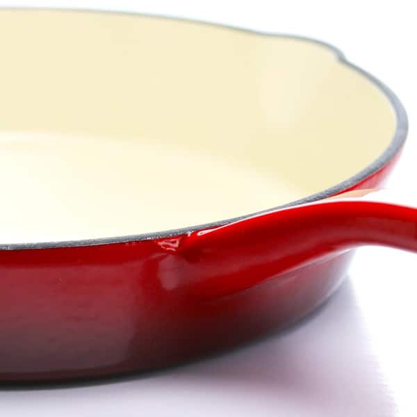 our goods Non-Stick Saucepan with Glass Lid - Scarlet Red - Shop