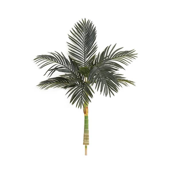 Nearly Natural 48 in. Green Artificial Golden Cane Palm Tree