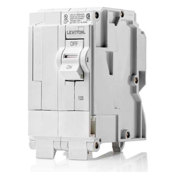 Branch Circuit Breaker, Standard 2-Pole 125 Amp, 120-Volt/240-Volt, Hydraulic Magnetic LB212