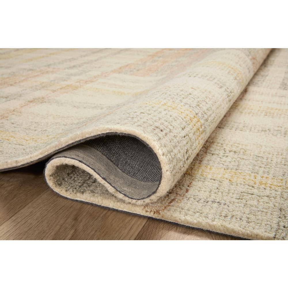 Sunny Stripe Hand-Tufted Wool Area Rug in Natural Multi - 11'6" x 15'