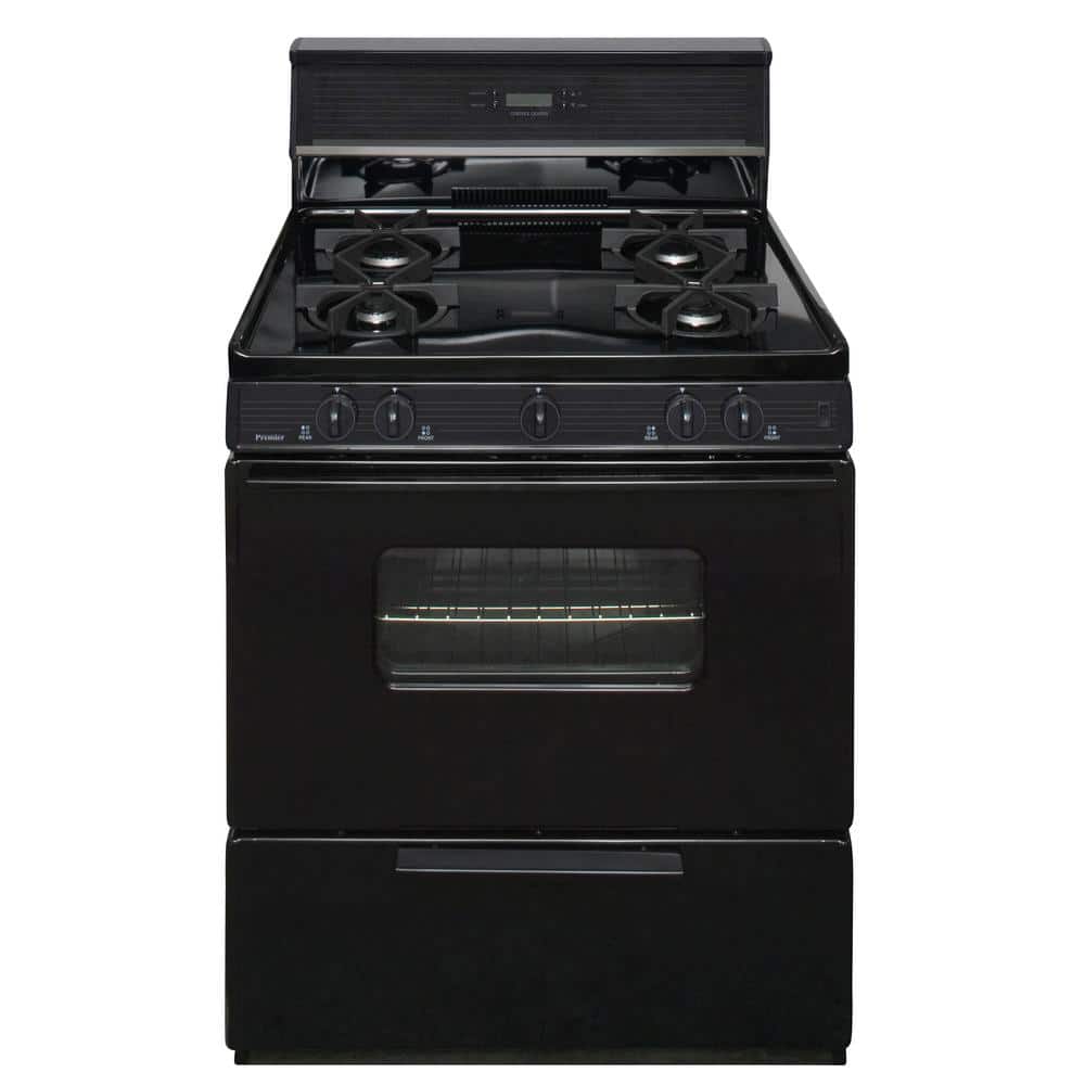 30 in. 3.91 cu. ft. Gas Range in Black price history on PriceWatchPro