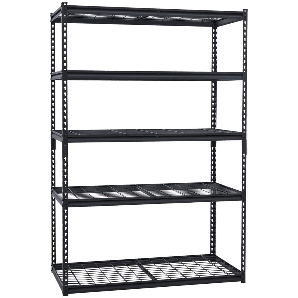 5-Tier Wire Shelving Storage Rack Heavy Duty Metal Shelf Unit Height Adjustable for Garage Basement Pantry price history on PriceWatchPro