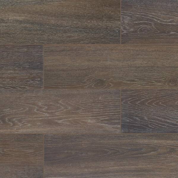 Daltile Emerson Wood Brazilian Walnut 8 in. x 47 in. Color Body ...