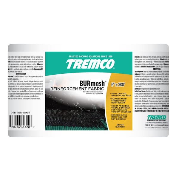 Tremco 6 in. x 300 ft. BURMesh Roof Fabric Roll