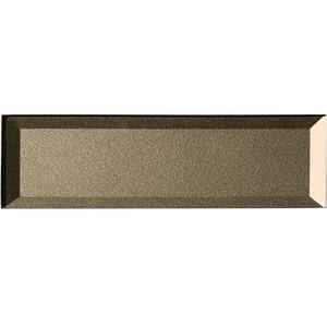 Reverse Bevel Bronze Large Format Subway 4 in. x 16 in. Glossy Glass Decorative Wall Tile (16 sq. ft./case)