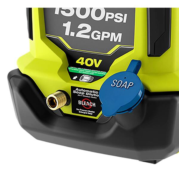 Ryobi 1500 discount psi pressure washer