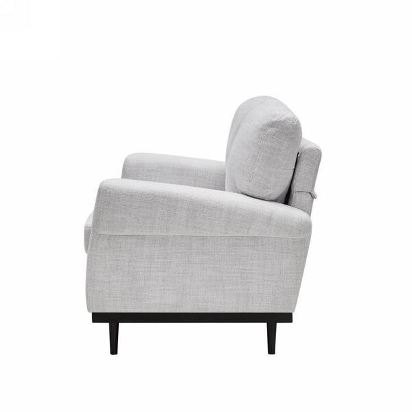 Furniture of America Amity 65 in. Light Oak Fabric 2-Seater Loveseat with  Loose Pillow Back IDF-9981-LV - The Home Depot