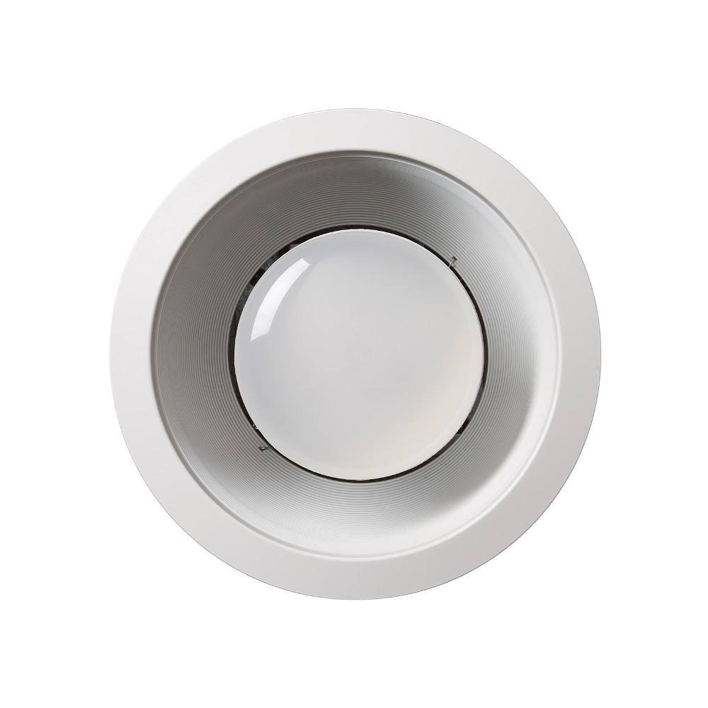 NuTone White LED Ceiling Mount Bath Fan with Trim Kit