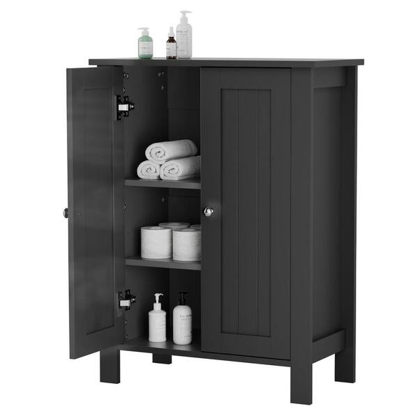 KULLAVIK 23.62 in. W x 11.81 in. D x 31.50 in. H Black