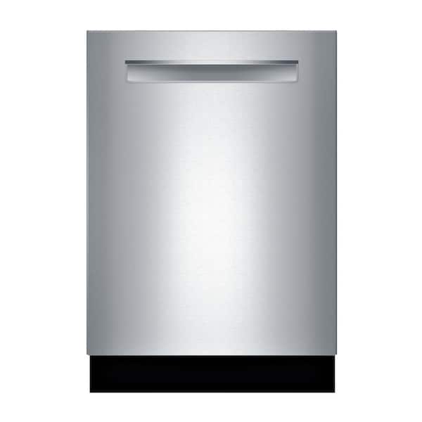 Bosch 800 Series Top Control Tall Tub Pocket Handle Dishwasher in Stainless Steel with Stainless Steel Tub and 3rd Rack, 39dBA