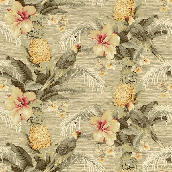 Tommy Bahama Beach Bounty Sand Vinyl Peel and Stick Wallpaper Roll (Covers 30.75 sq. ft.)