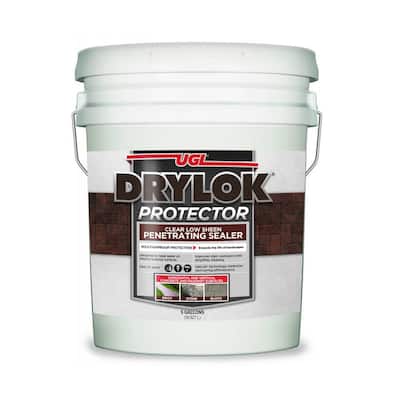 Protector 5 gal. Clear Low-Sheen Penetrating Concrete Sealer with SaltLok