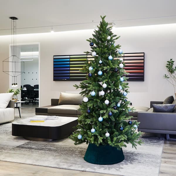 Northlight 22 Hunter Green Velvet Christmas Tree Collar