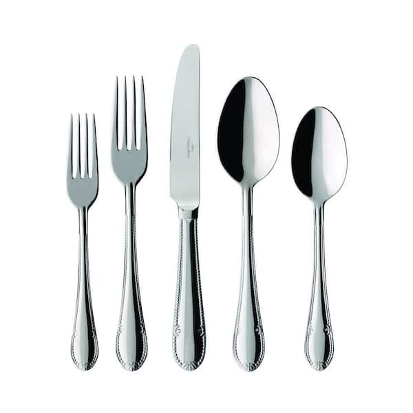 Villeroy & Boch Mademoiselle 20-Piece Stainless Steel Flatware Service for  4 1263599060 - The Home Depot