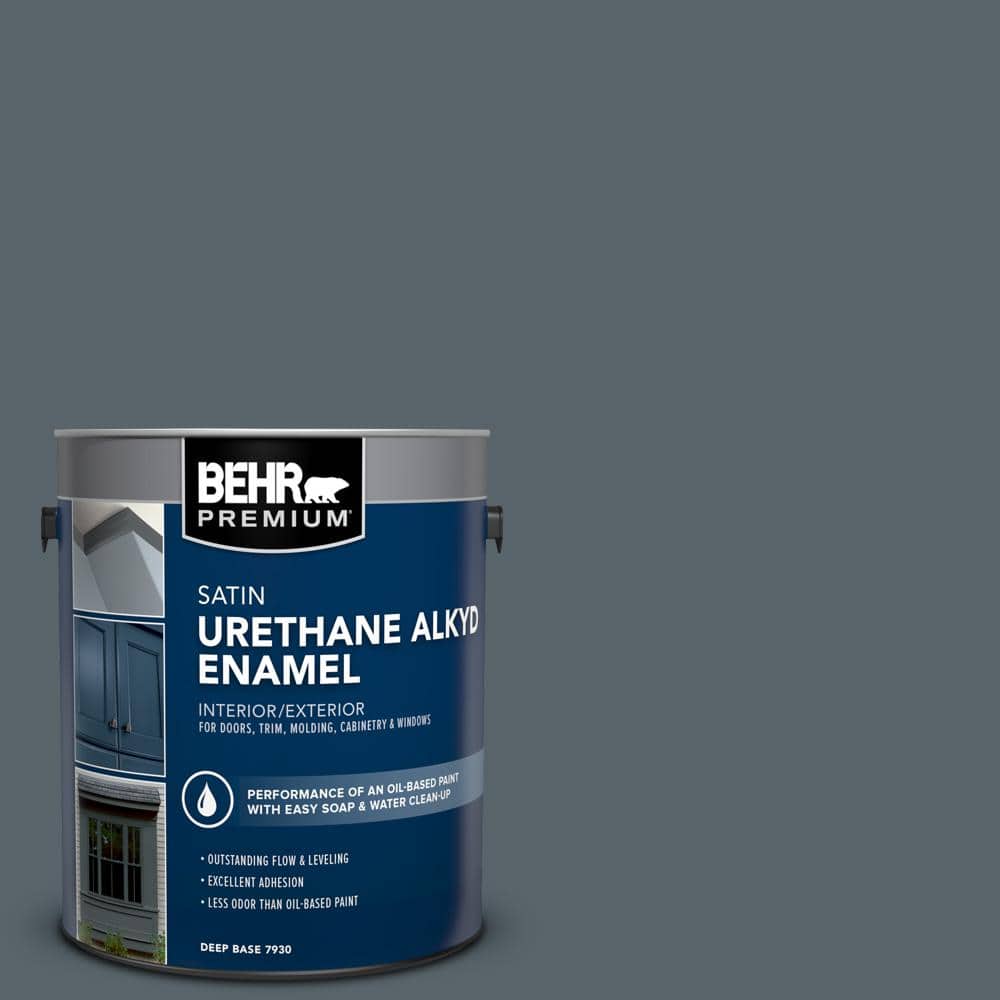 1 gal. #N490-6 Calligraphy Urethane Alkyd Satin Enamel Interior/Exterior Paint price history on PriceWatchPro