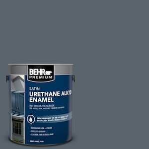 1 gal. #N490-6 Calligraphy Urethane Alkyd Satin Enamel Interior/Exterior Paint