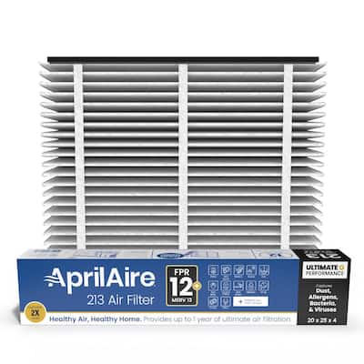 213 20 in. x 25 in. x 4 in. MERV 13 FPR 12 Pleated Filter For Air Cleaner Models 1210/1620/2210/2216/3210/4200 (1-Pack)