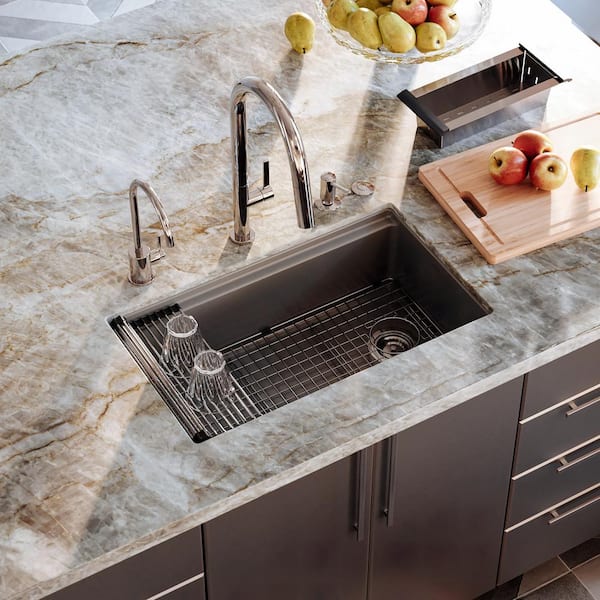 Lux Single Handle Beverage Faucet in Polished Nickel