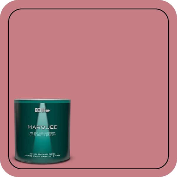 BEHR MARQUEE 1 qt. #M150-5 Enamored Semi-Gloss Enamel Interior Paint & Primer