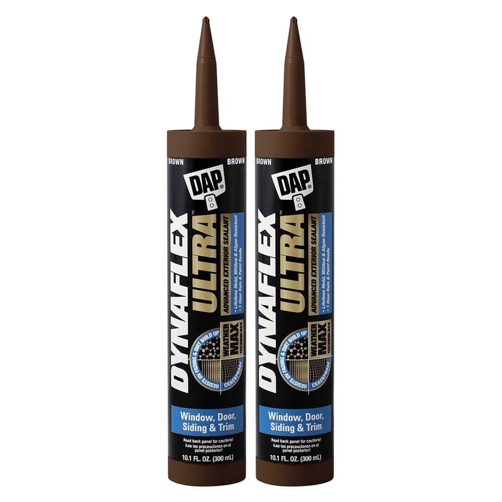 Dynaflex Ultra 10.1 oz. Brown Advanced Exterior Window Door and Siding Seal