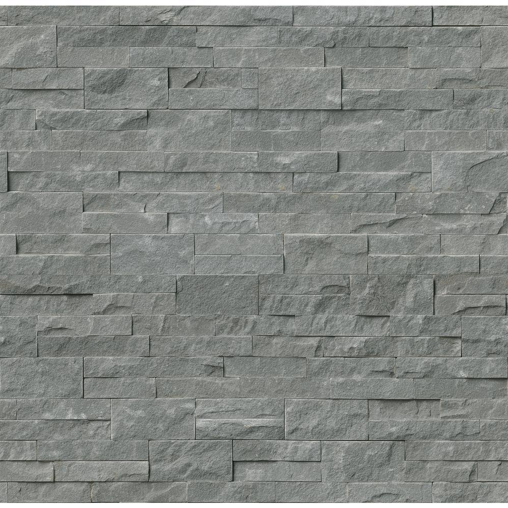 Mountain Bluestone Ledger Panel 6 in. x 24 in. Splitface Sandstone Wall Tile (30 Cases/180 sq. ft./Pallet) price history on PriceWatchPro