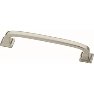 Liberty Essentials 4 in. (102 mm) Satin Nickel Cabinet Drawer Pull