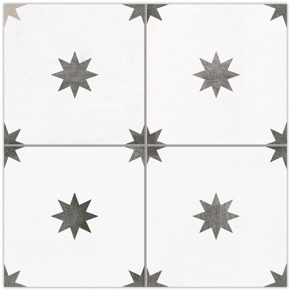 Starlight White 17 in. x 17 in. Porcelain Floor and Wall Tile (14.77 sq. ft. /Case) price history on PriceWatchPro