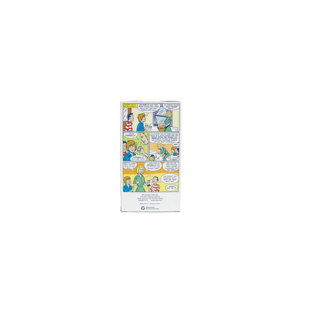 Nellie's Blue Sustainable Laundry Dryer Balls 2 Pack