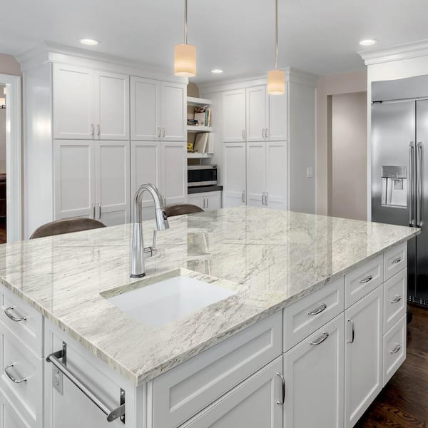 Granite Countertop Sample, Is White Granite Good For Kitchen Countertops