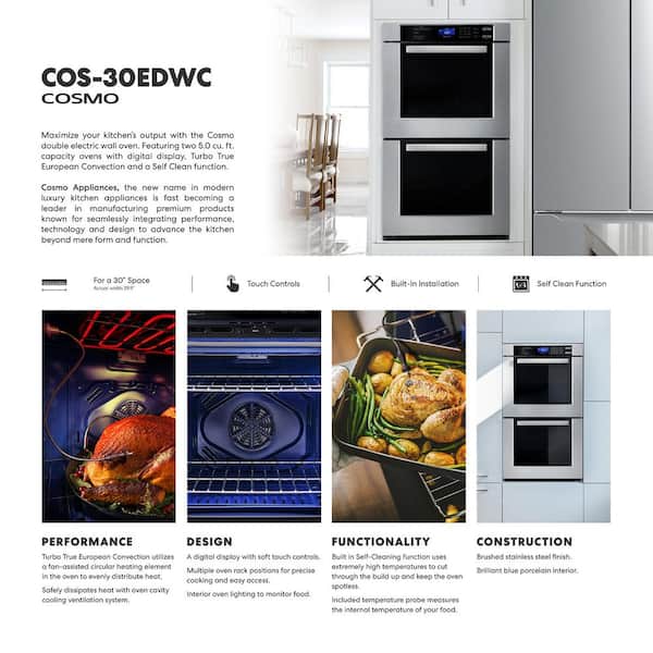 Reviews for Cosmo 30 in. Haven Collection Double Electric Wall