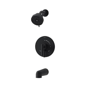 Dia HydroMersion Tub and Shower Faucet Trim Kit Wall Mounted with Single Handle - 1.5 GPM (Valve not Included)
