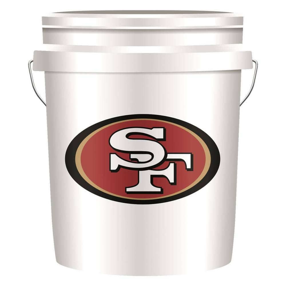 WinCraft 49ers 5 gal. Bucket 2943714 - The Home Depot