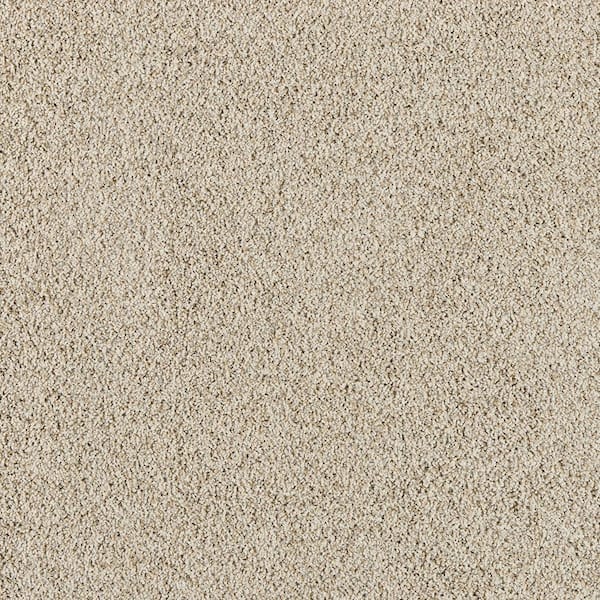Home Decorators Collection Radiant Retreat III Tranquil Gray 73 oz. Polyester Textured Installed Carpet