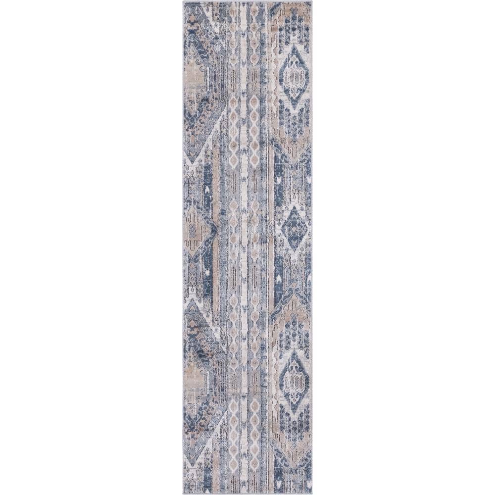 Portland Orford Navy/Tan 2 ft. 2 in. x 8 ft. Runner Rug price history on PriceWatchPro