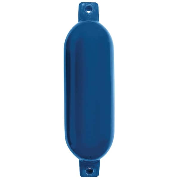 Seachoice Twin Eye Smooth Fender - Blue, 4.5 in. x 16 in.