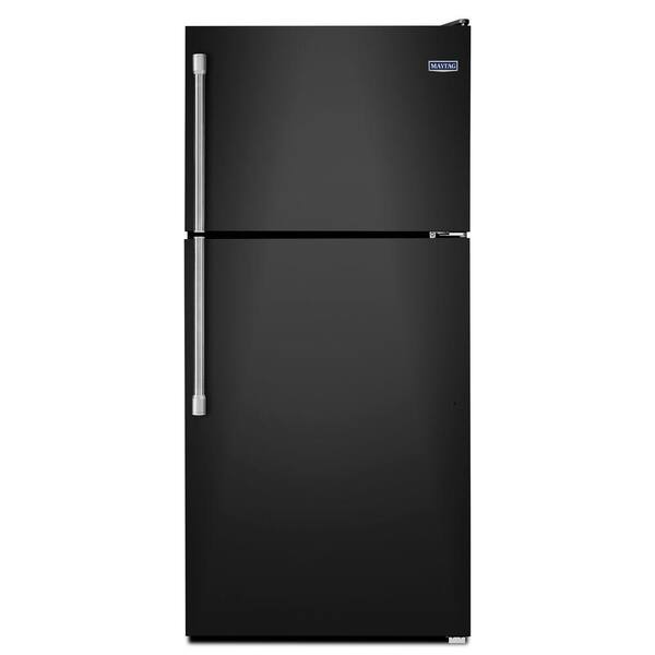 Maytag 18.2 cu. ft. Top Freezer Refrigerator in Black