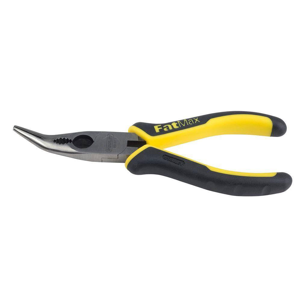 Stanley FatMax Bent Snipe Nose Pliers 160mm (6.1/4in) STA089871