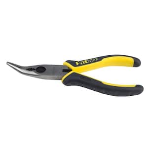 FatMax 6-3/8 in. Bent Long Nose Plier with Cutter