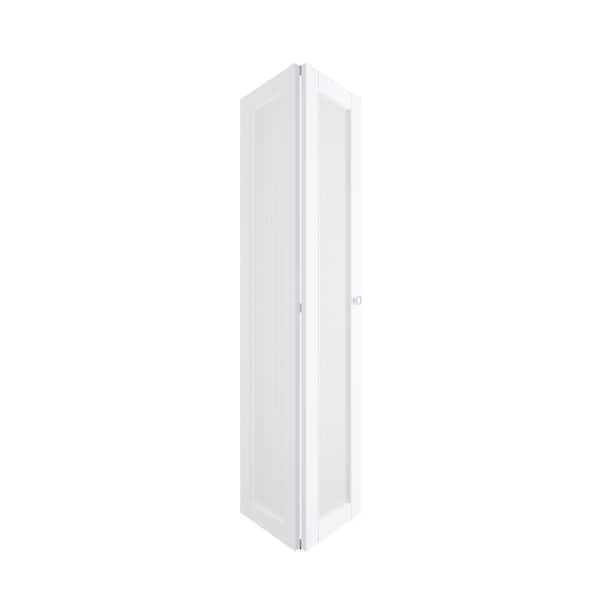 Bifold Closet Doors Glass with Installation Hardware Kit