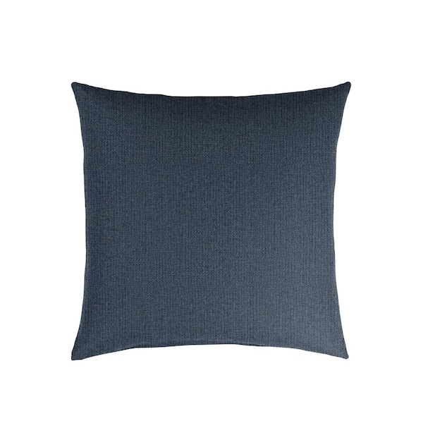 SORRA HOME Sorra Home Sunbrella Revive Indigo Square Outdoor Throw Pillow