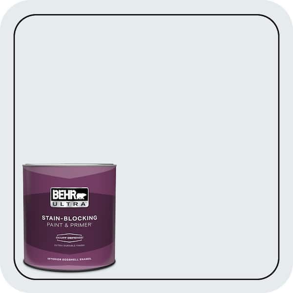 BEHR ULTRA 1 qt. #PPL-35 Blizzard Extra Durable Eggshell Enamel Interior Paint & Primer