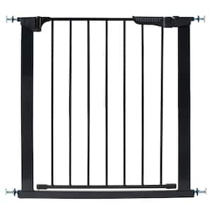 29.5 in. H Pressure Mount Gate Auto Close Gateway in Black