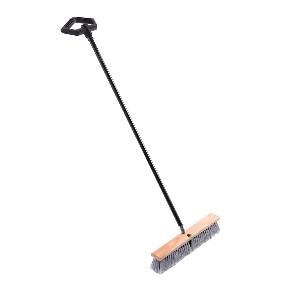 Straight Back 18 in. Garage and Porch Push BroomBR18SMF The Home Depot